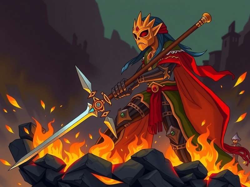 Soul Knight gameplay on mobile device showing high score