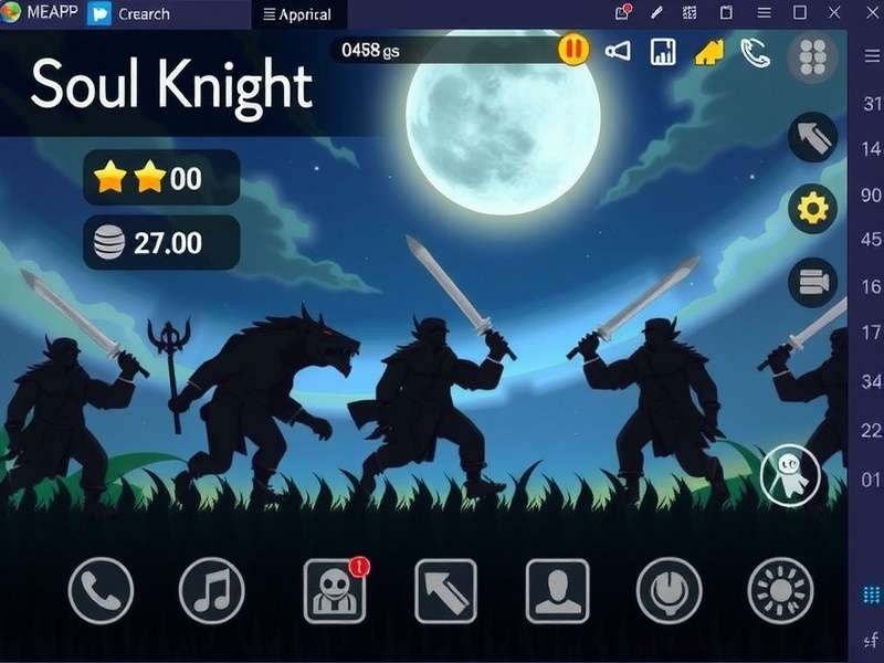 Soul Knight Mod APK PC पर खेलते हुए स्क्रीनशॉट