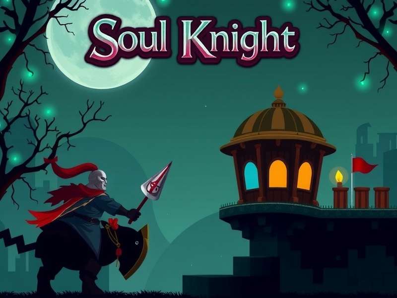 Soul Knight Gameplay Screenshot Showing Diverse Characters and Weapons