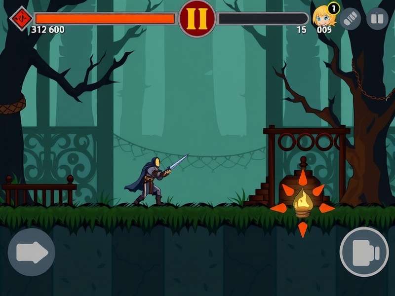 Soul Knight गेमप्ले स्क्रीनशॉट - विभिन्न करैक्टर्स और हथियार दिखाता हुआ