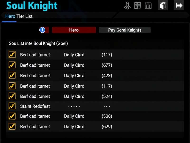 Soul Knight gameplay screenshot showing hero skills