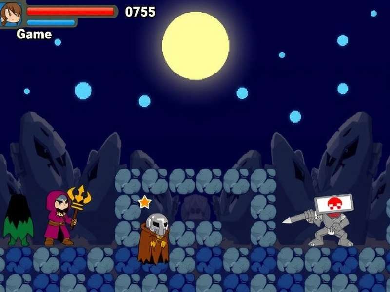 Soul Knight gameplay showcasing character selection screen