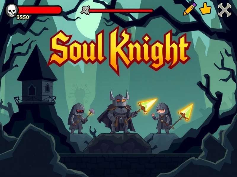 Optimized Soul Knight PC setup with keyboard controls highlighted