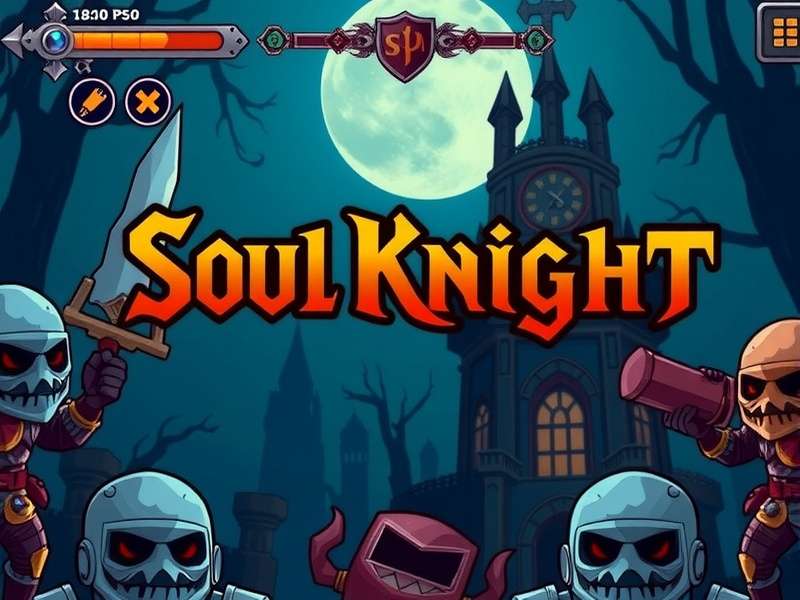Soul Knight gameplay on PC with keyboard controls