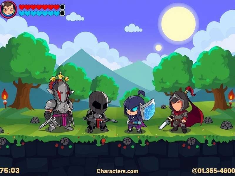 Soul Knight character roster showcasing multiple heroes
