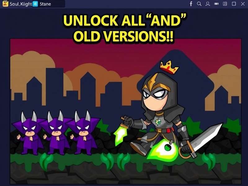 Soul Knight Mod Apk old versions interface on mobile
