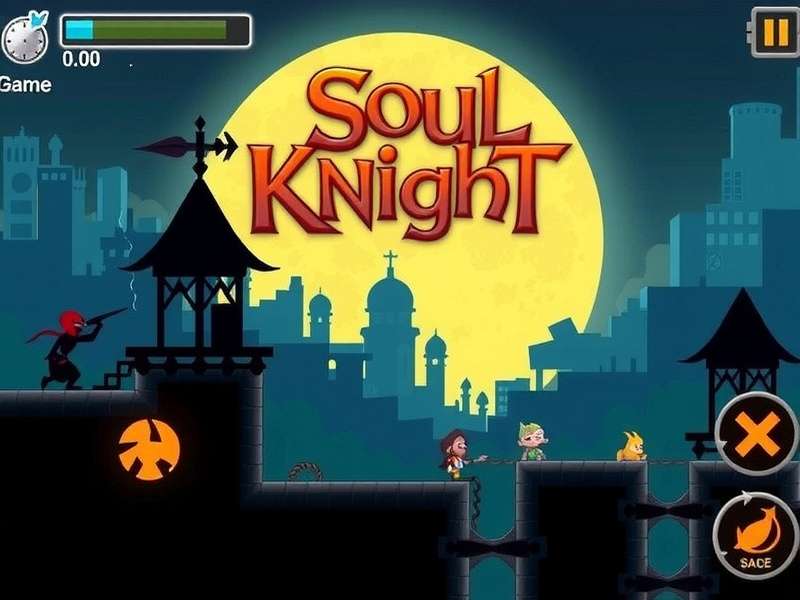 Soul Knight gameplay on PC with keyboard controls