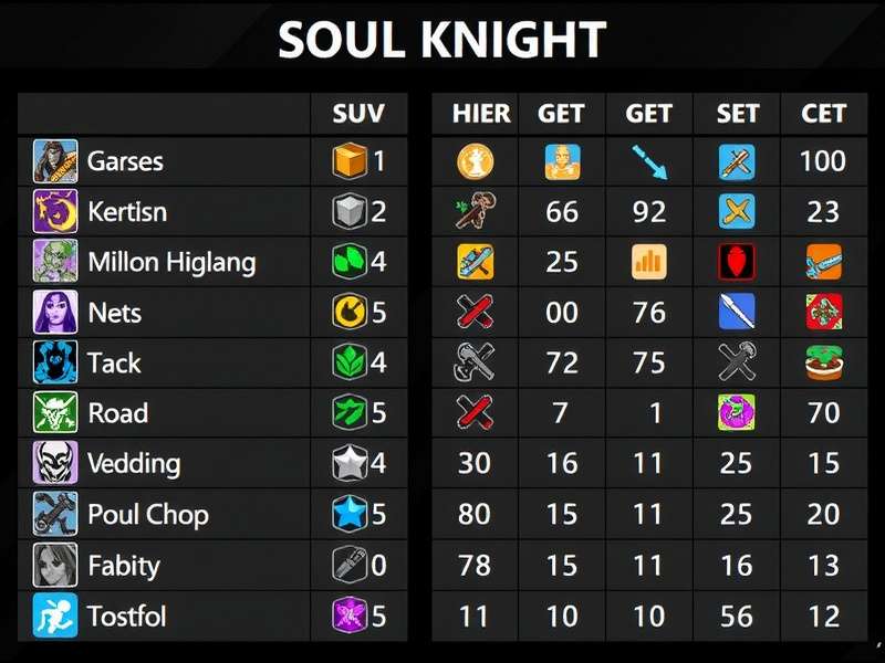 Soul Knight Prequel All Classes Showcase - Tier List Visual