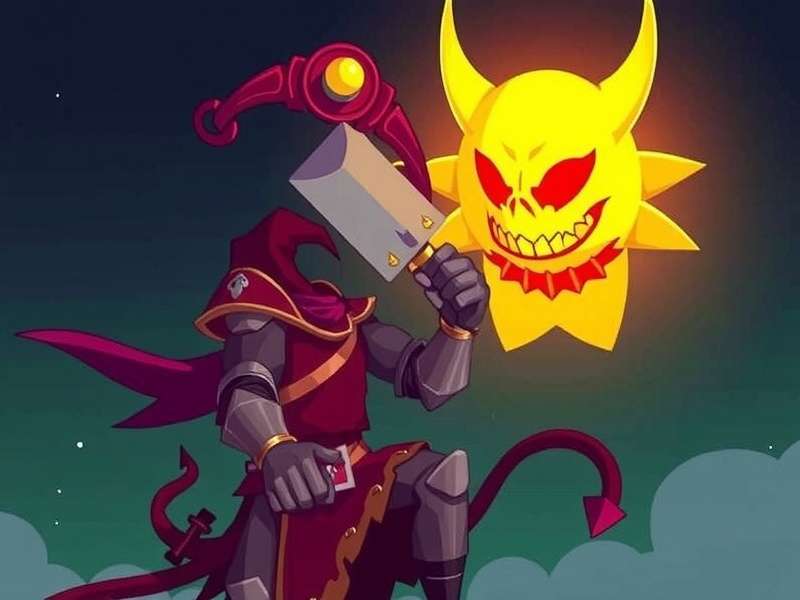 Soul Knight Trickster gameplay illustration showing a character in action