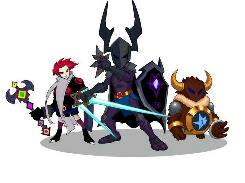 Soul Knight Bosses Collage - All major bosses in action