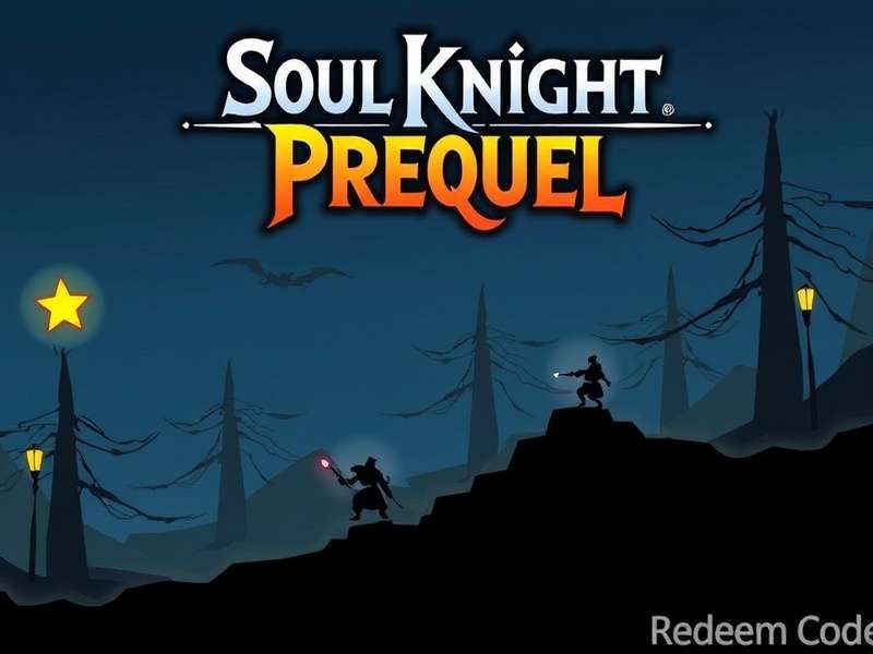 Soul Knight Prequel Redeem Code banner with characters and rewards