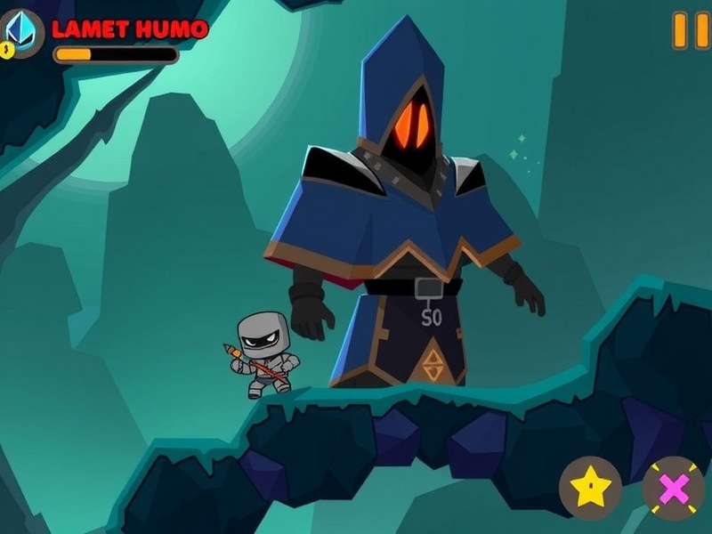 Soul Knight gameplay screenshot showing a character fighting enemies in a dungeon with pixel art style
