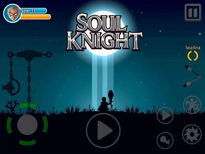 Soul Knight Mod Apk all weapons unlocked including Staff of Thunder and One Punch