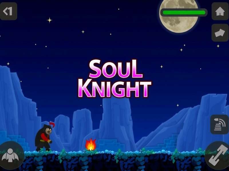 Soul Knight Pc Port gameplay screenshot showing improved graphics and keyboard controls