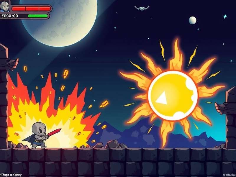 Soul Knight Prequel gameplay screenshot showing dungeon exploration with pixel art style