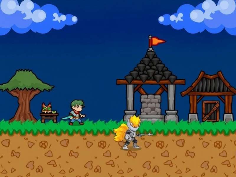 Soul Knight gameplay screenshot showing a hero battling enemies in a pixel-art dungeon