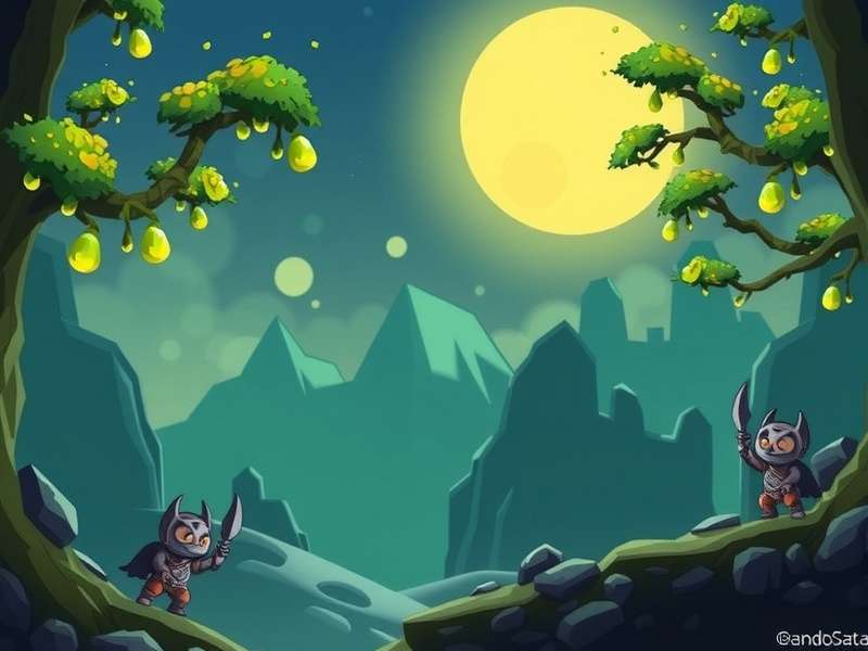 Soul Knight Zulan the Colossus boss arena concept art with epic lighting and Indian-themed warrior details