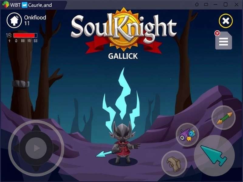 Soul Knight Mod Apk Mod Menu gameplay showcase with unlimited gems and god mode