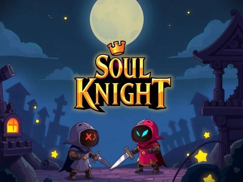 Soul Knight PC Steam gameplay featuring pixel-art dungeon and heroes